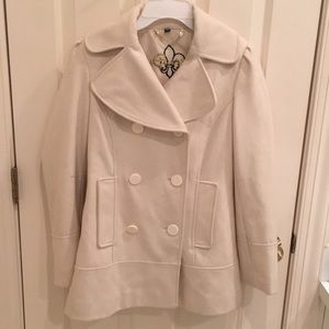 White double breasted peacoat!